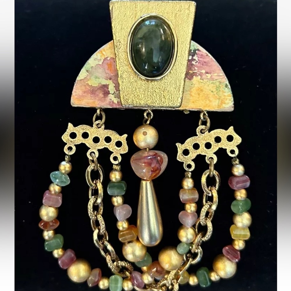 Vintage art deco‎ brooch